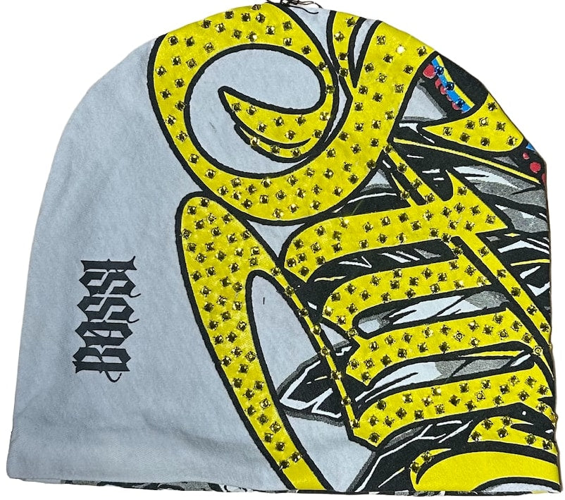 Bossi 'Cyclone Sturgis' Rhinestone Vintage Beanie