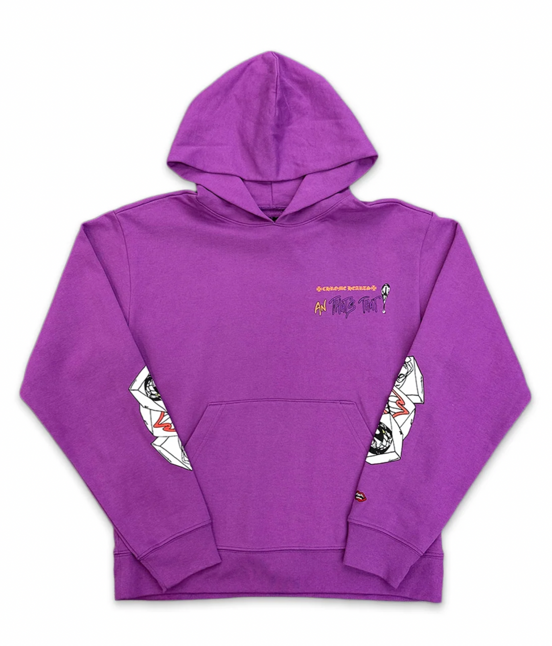 Chrome Hearts Matty Boy 'More Not Less' Purple Hoodie