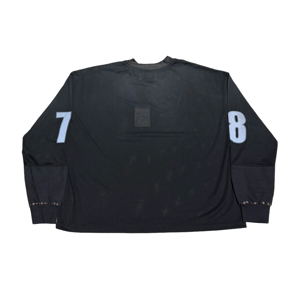 Satoshi Nakamoto 'Black' Mesh Moto Jersey