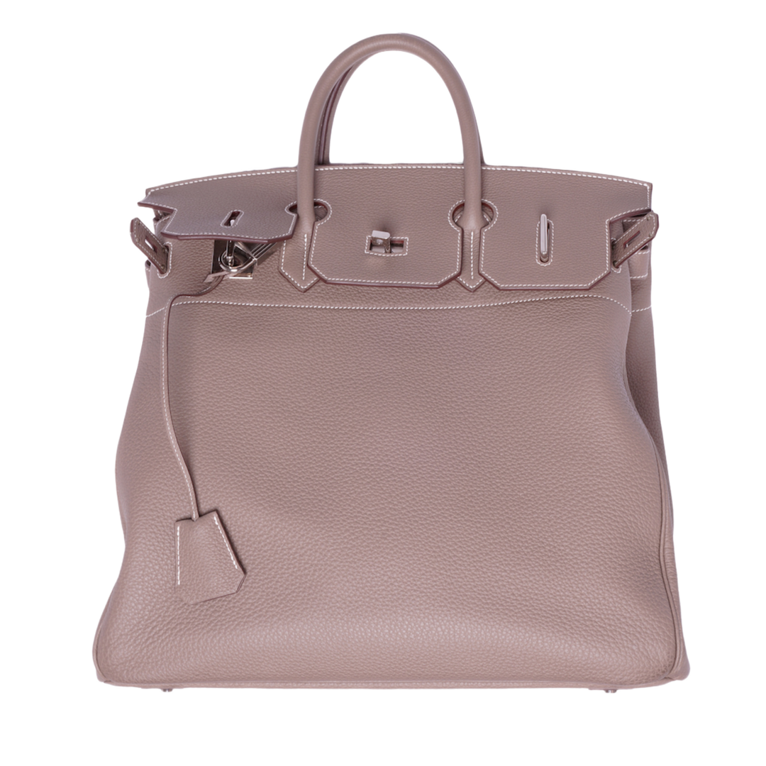 Hermés 'Etoupe' Togo Leather Hac 40 Birkin 2025