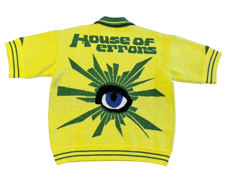 House of Errors Brazil Jersey Knit Polo Shirt