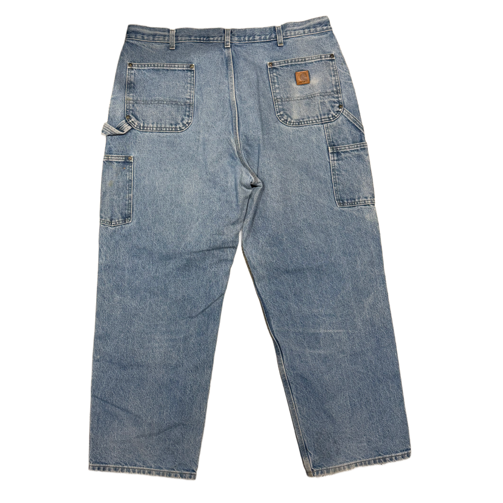 Carhartt 'Light Blue' Distressed Double Knee Pants