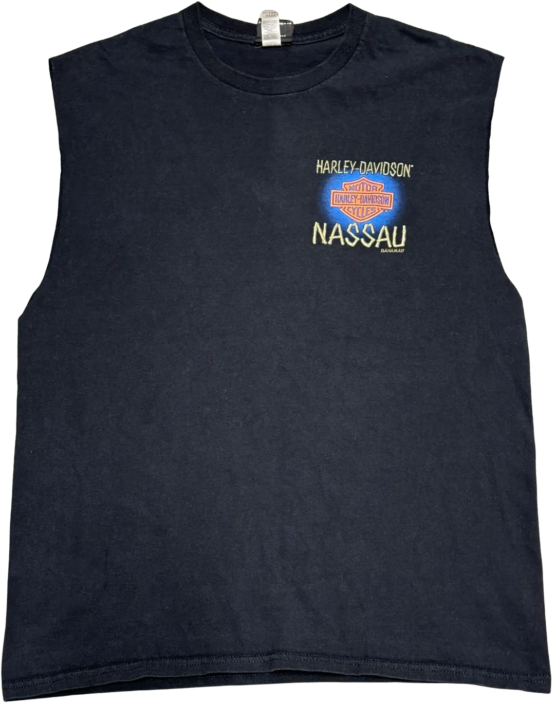 Harley Davidson 'Nassau' Vintage Cutoff Tee
