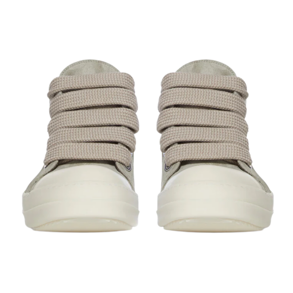 Rick Owens 'Dark Pearl' Suede Jumbol Lace Sneakers
