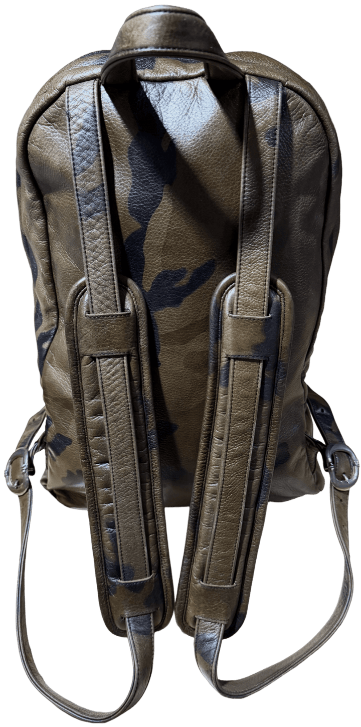 Chrome Hearts 'Camo Cemetery' Leather Cross Patch 7th Grade Backpack