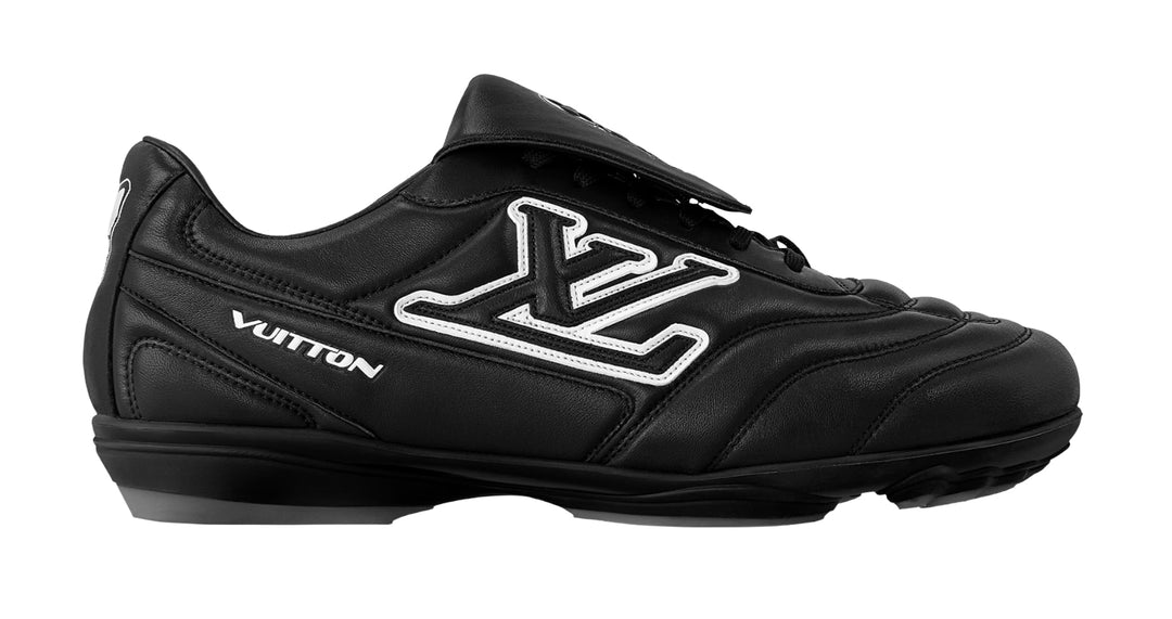 Louis Vuitton 'Black' Footprint Sneakers