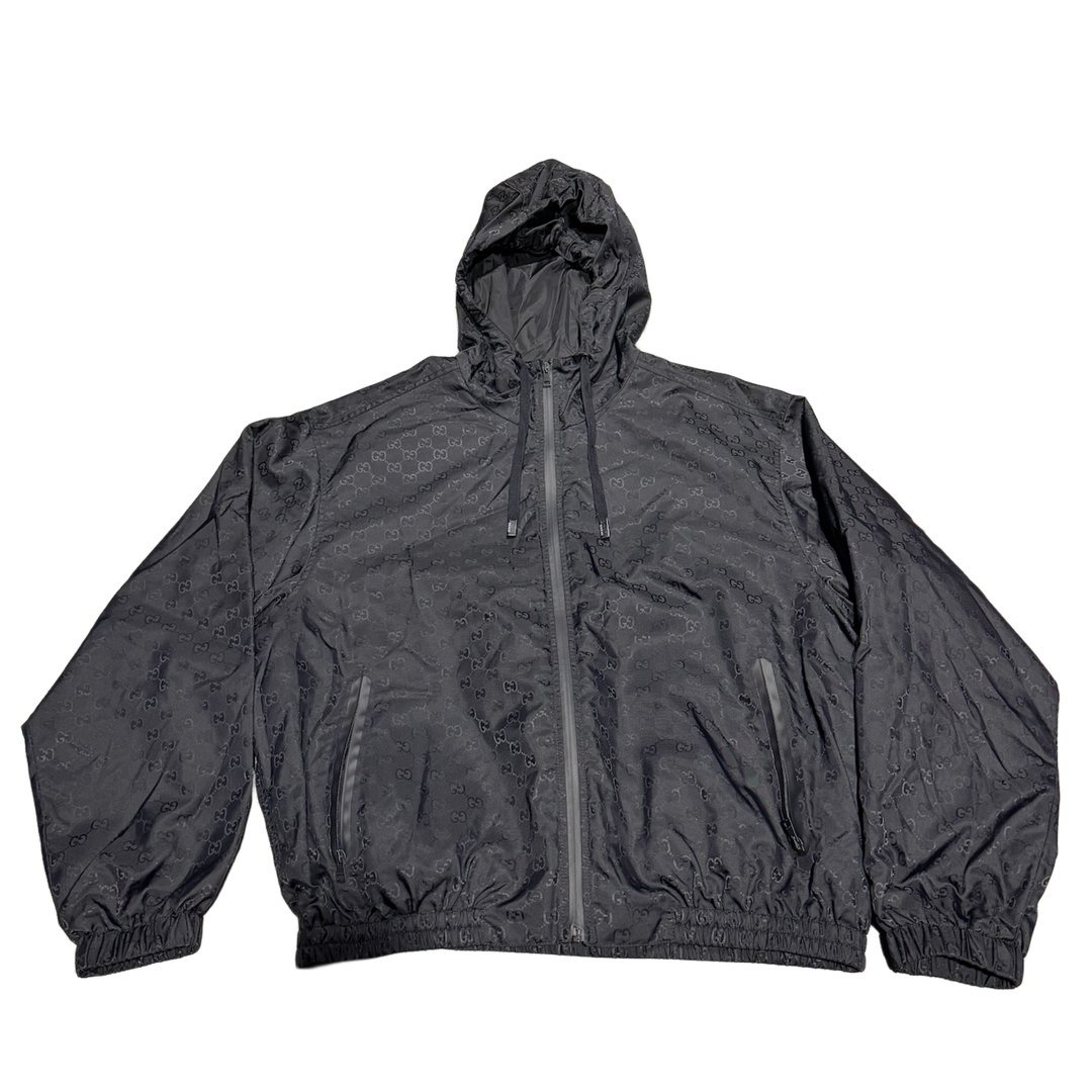 Gucci 'GG Monogram' Nylon Zip Up Jacket
