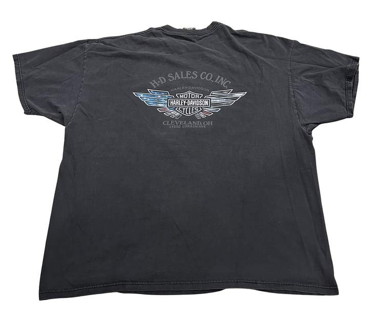 Harley Davidson 'Cleveland Thunder' Vintage Tee