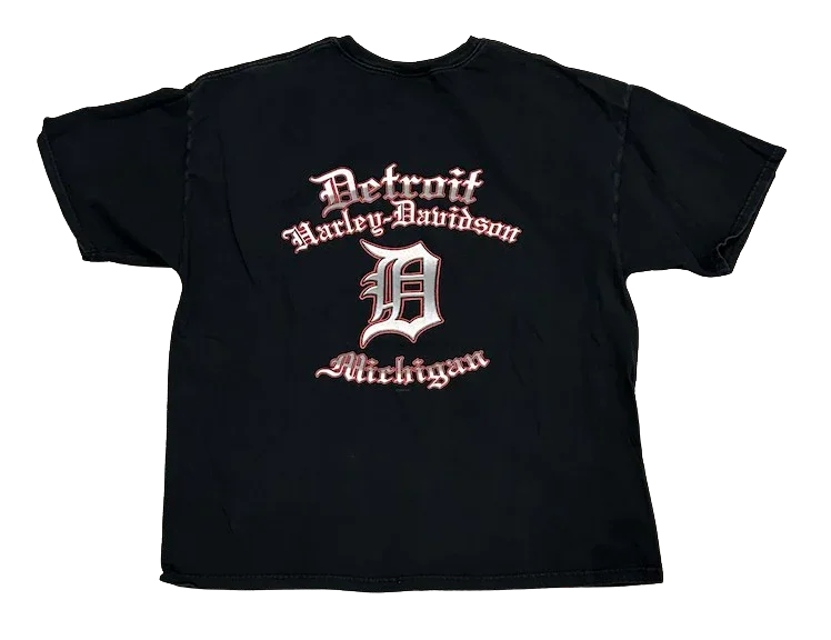 Harley Davidson 'Detroit' Vintage Tee