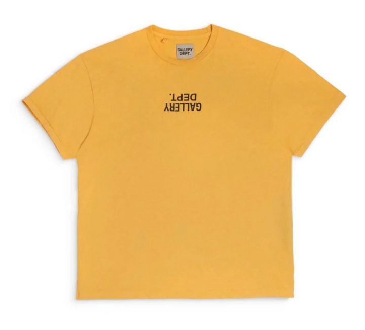 Gallery Dept 'Fucked Up Logo' Gold Tee